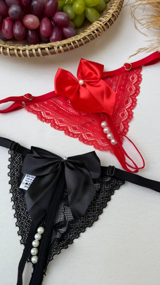 Tanga fio laçarote Perola ref 79 ( )