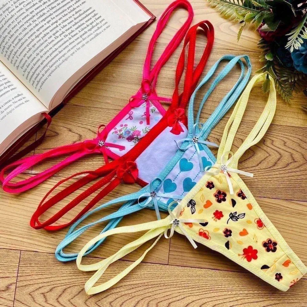 CALCINHA TIRAS 746 (não é possível escolher cor - cores variadas) 7